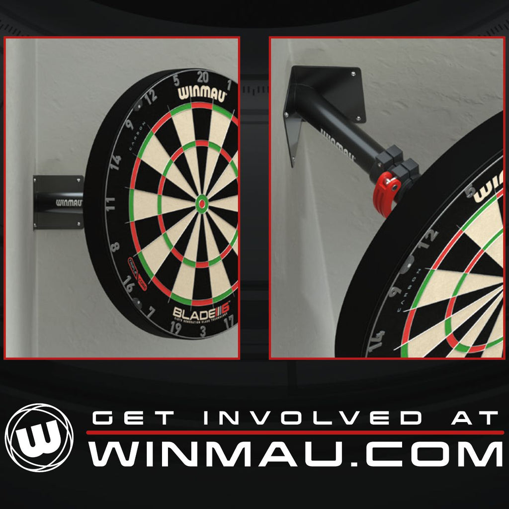 WINMAU - Edge Telescopic Dartboard Corner Bracket