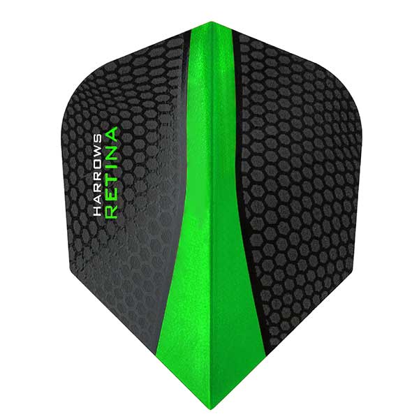 HARROWS - Retina Extra Strong Dart Flights - Green