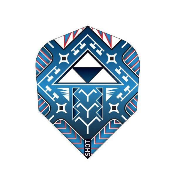 SHOT Tribal Weapon Koa Dart Flight Set-Small Standard