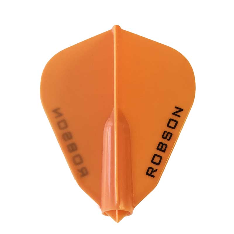 ROBSON - Plus Dart Flights F Shape - ORANGE