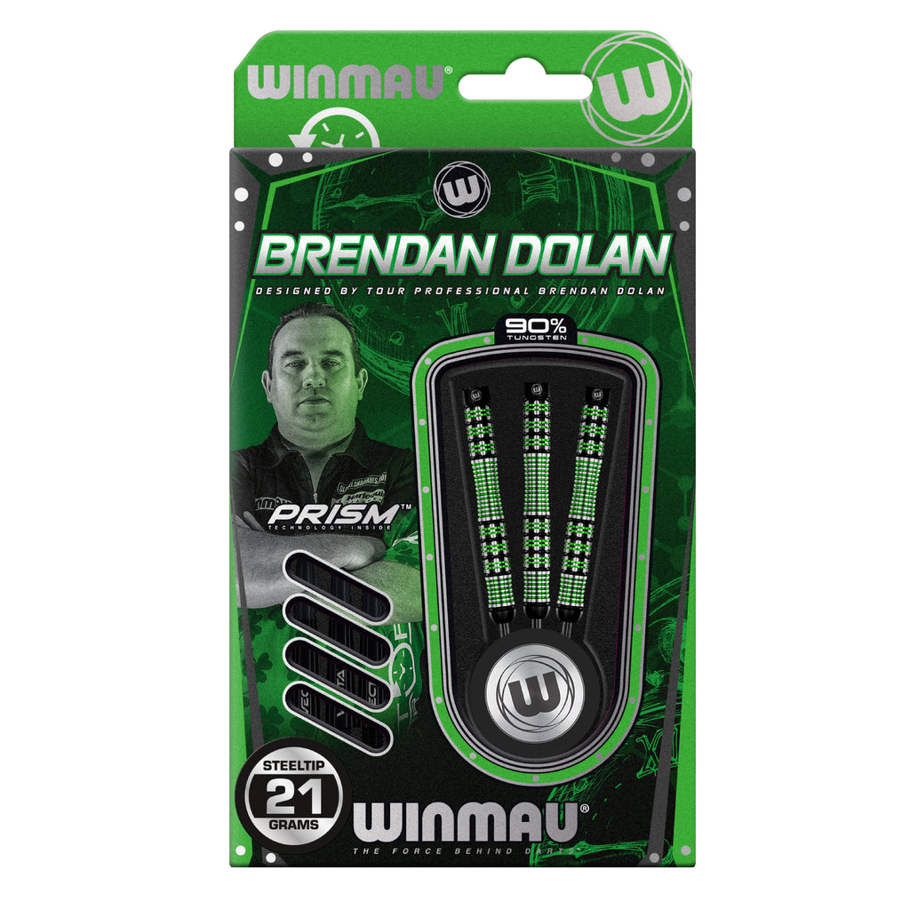 WINMAU - Brendan Dolan - 90% Tungsten Darts - 21g