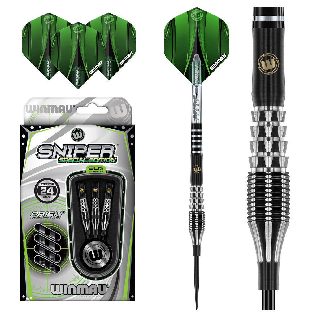 WINMAU - Sniper Special Edition - 90% Tungsten Darts - 24g
