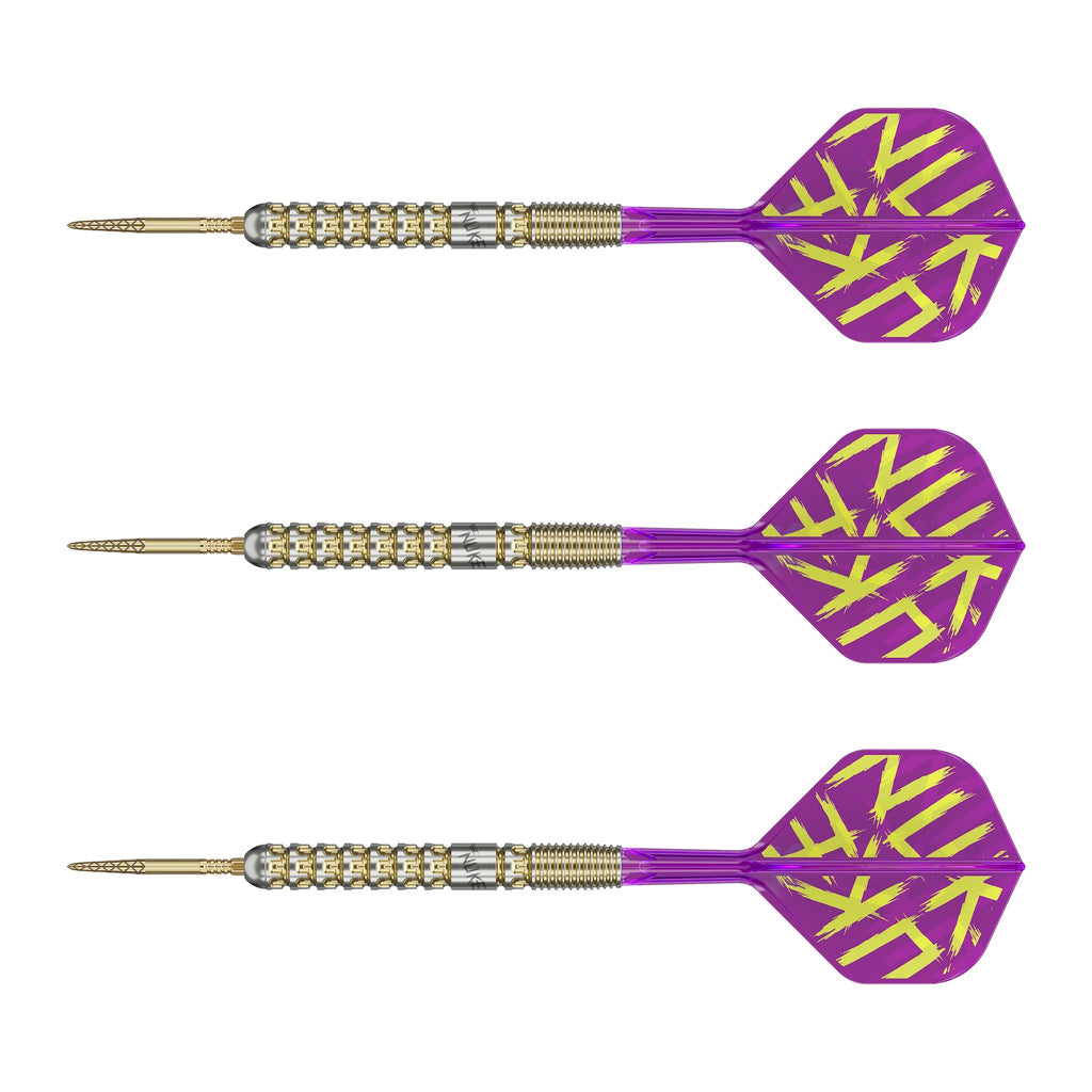 TARGET - Luke Littler G1 Prodigy Swiss Point Steel Tip Darts - 90% Tungsten - 23g