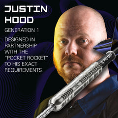 TARGET - Justin Hood - Steel Tip Swiss Point - 90% Tungsten Darts