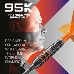 TARGET - Raymond Van Barneveld RVB - Steel Tip Swiss Point - 95% Tungsten Darts