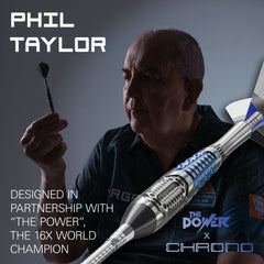 TARGET - Phil Taylor Chrono - Steel Tip Swiss Point - 95% Tungsten Darts