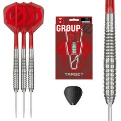 TARGET - GROUP Ø 01 - Steel Tip Swiss Point - 50% Tungsten Darts