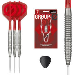 TARGET - GROUP Ø 02 - Steel Tip Swiss Point - 50% Tungsten Darts