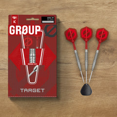 TARGET - GROUP Ø 02 - Steel Tip Swiss Point - 50% Tungsten Darts