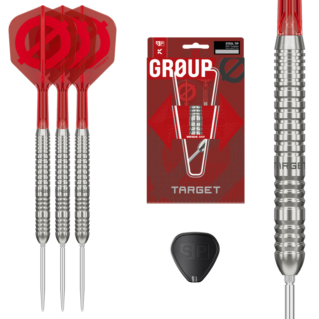 TARGET - GROUP Ø 03 - Steel Tip Swiss Point - 50% Tungsten Darts
