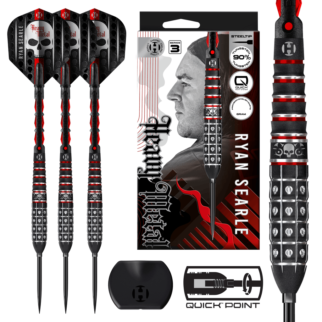 HARROWS - 32g Ryan Searle Series 3 Quick Point Darts - 90% Tungsten