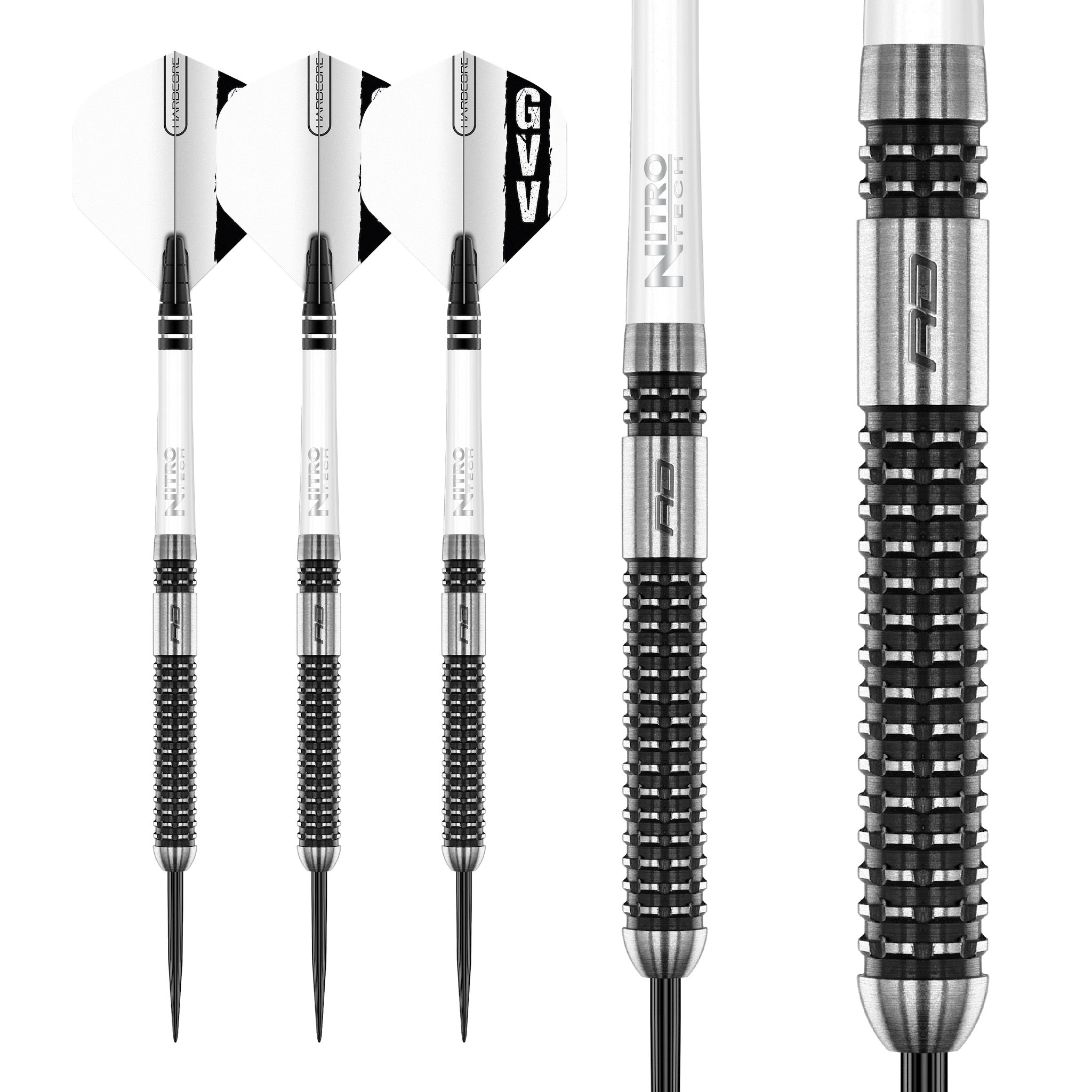 Red Dragon Gian Van Veen Axis SE 90% Steel Tip Darts - Double In Darts Red Dragon Gian Van Veen Axis SE 90% Steel Tip Darts - Double In Darts