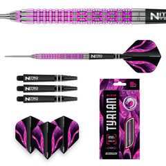 RED DRAGON - Tyrian Purple Darts - 90% Tungsten - 24g