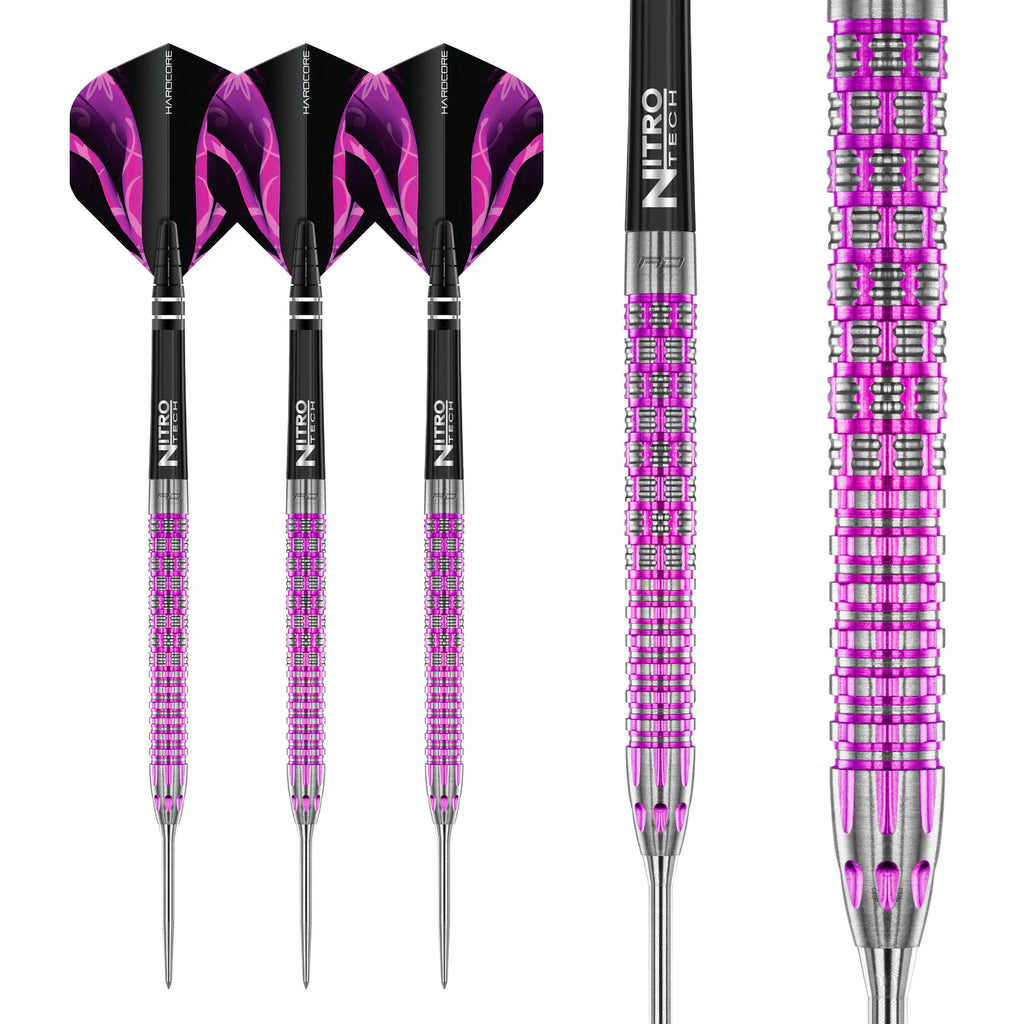 RED DRAGON - Tyrian Purple Darts - 90% Tungsten - 22g