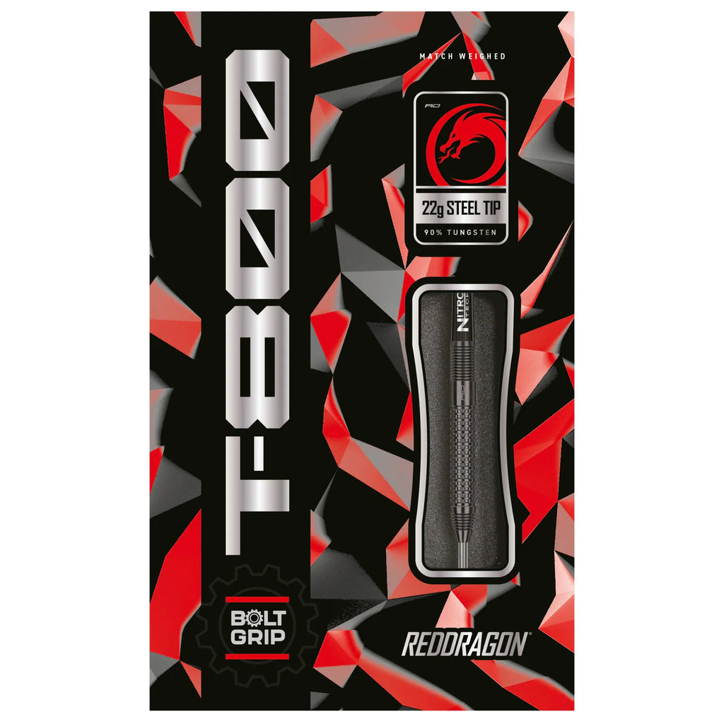 RED DRAGON - T-800 Darts - 90% Tungsten - 24g