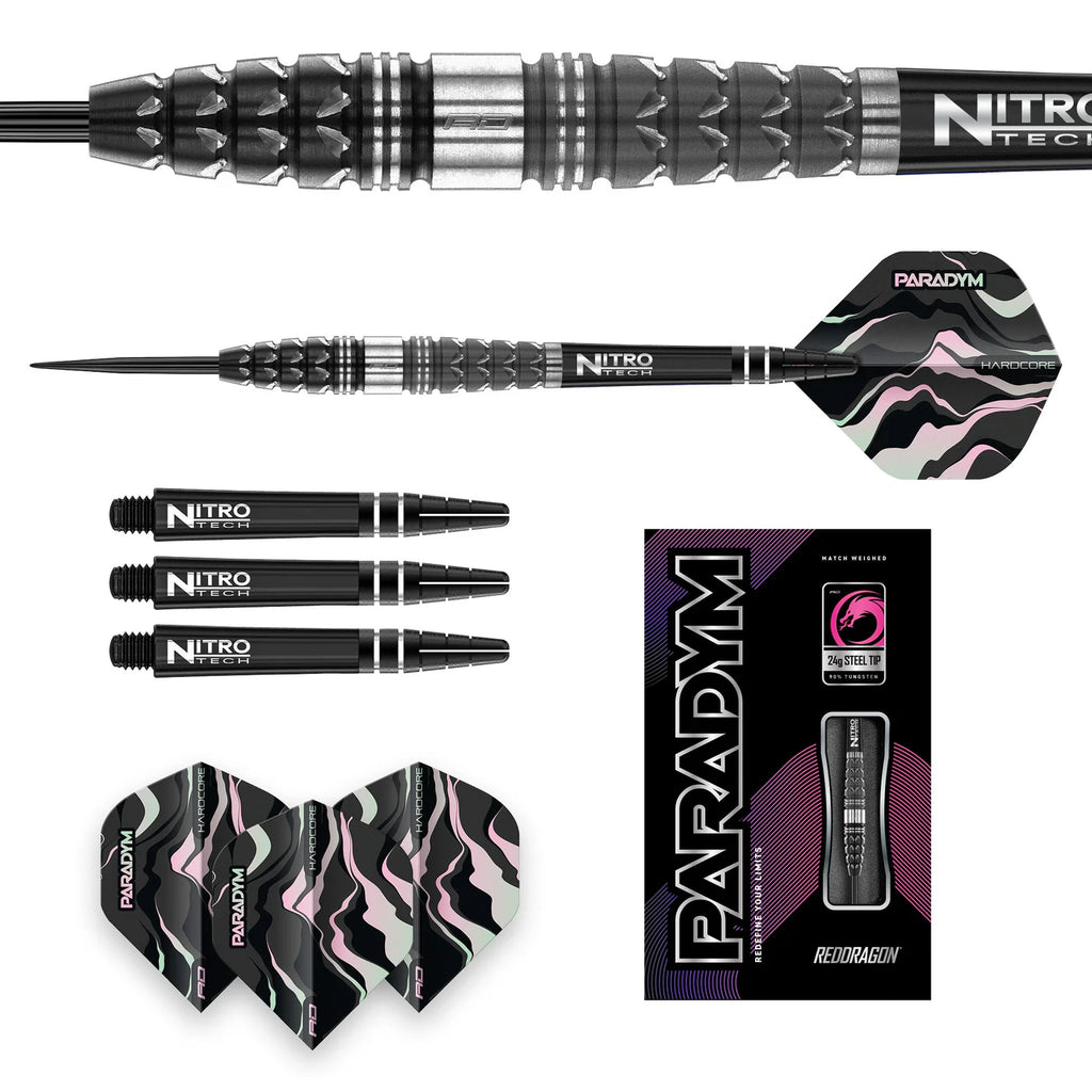 RED DRAGON - Paradym Torpedo Darts - 90% Tungsten - 24g