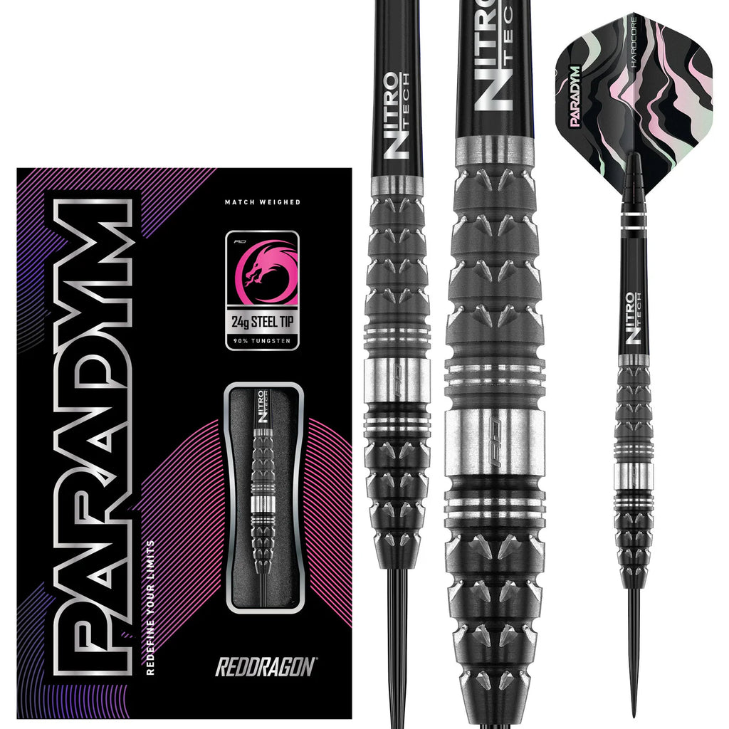 RED DRAGON - Paradym Torpedo Darts - 90% Tungsten - 26g