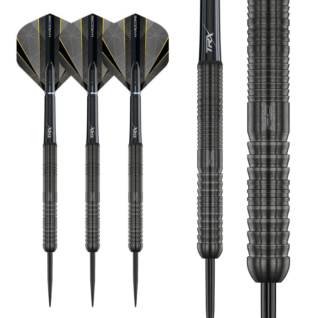 RED DRAGON - Seren 1 Onyx Black Darts - 90% Tungsten - 22g