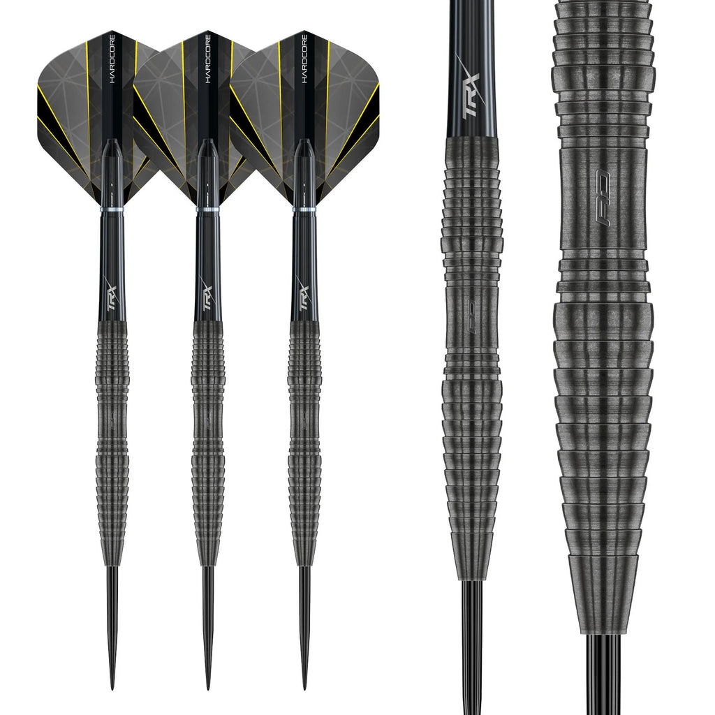 RED DRAGON - Seren 3 Onyx Black Darts - 90% Tungsten - 24g