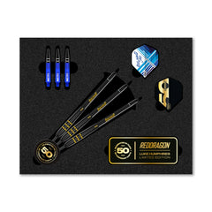 RED DRAGON - Luke Humphries 50 YEARS Player Edition Darts - 90% Tungsten - 22g