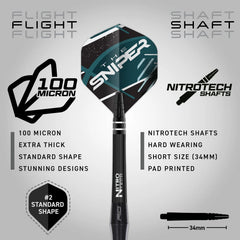 RED DRAGON - CONNOR SCUTT Darts - 90% Tungsten - 22g