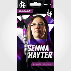 RED DRAGON - GEMMA HAYTER Darts - 90% Tungsten - 22g