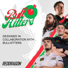 RED DRAGON - BULLHITTERS Darts - BLACK PVD - 90% Tungsten - 23g