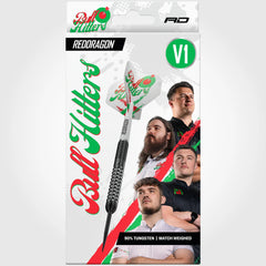 RED DRAGON - BULLHITTERS Darts - BLACK PVD - 90% Tungsten - 23g