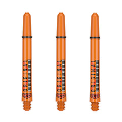 DART WORLD - Clinch Darts Shafts 3PK - ORANGE