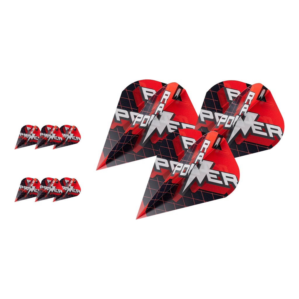 TARGET - Phil Taylor Raw Power GEN11 Flights - Multipack - Vapor S Size - 100 Micron