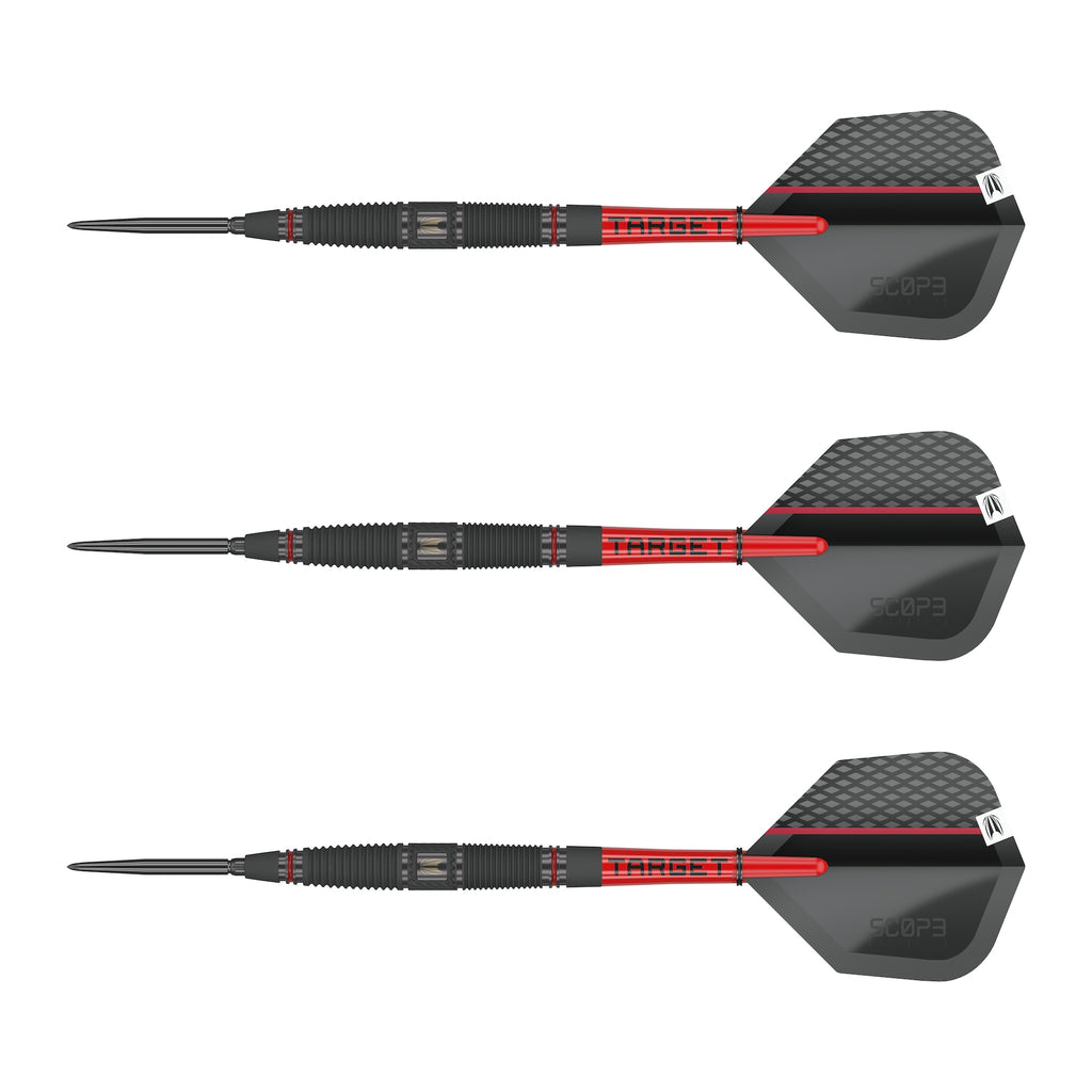 TARGET - Scope SP04 Swiss Point Steel Tip Darts - 90% Tungsten - 24g