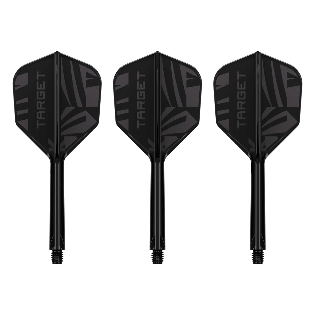 TARGET - K-FLEX -  NO6 Standard Small Flight Size - Target Black