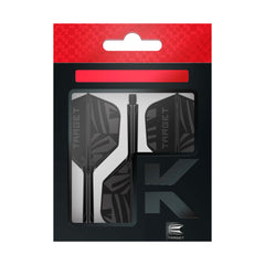TARGET - K-FLEX -  NO6 Standard Small Flight Size - Target Black