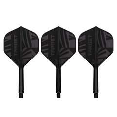 TARGET - K-FLEX -  NO2 Standard Flight Size - Target Black