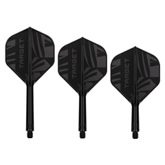 TARGET - K-FLEX -  NO2 Standard Flight Size - Target Black