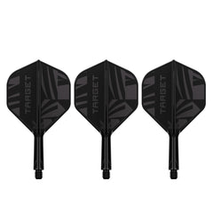 TARGET - K-FLEX -  NO2 Standard Flight Size - Target Black