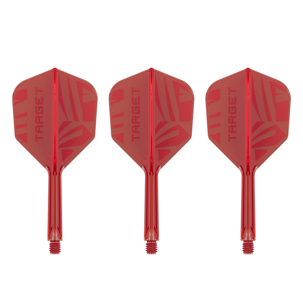 TARGET - K-FLEX -  NO6 Standard Small Flight Size - Target Red
