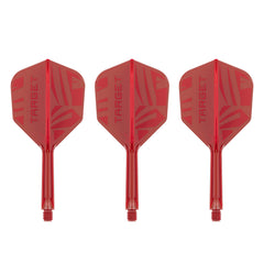 TARGET - K-FLEX -  NO6 Standard Small Flight Size - Target Red