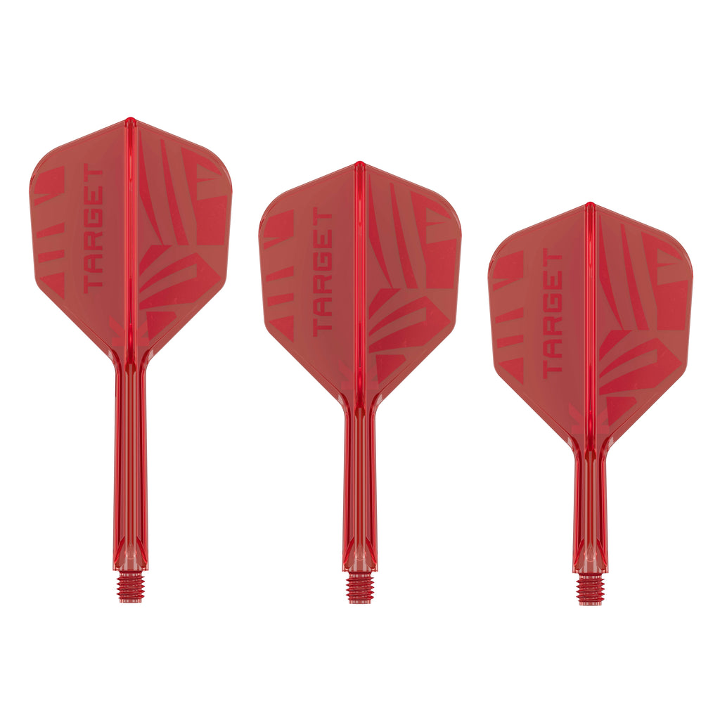 TARGET - K-FLEX -  NO6 Standard Small Flight Size - Target Red