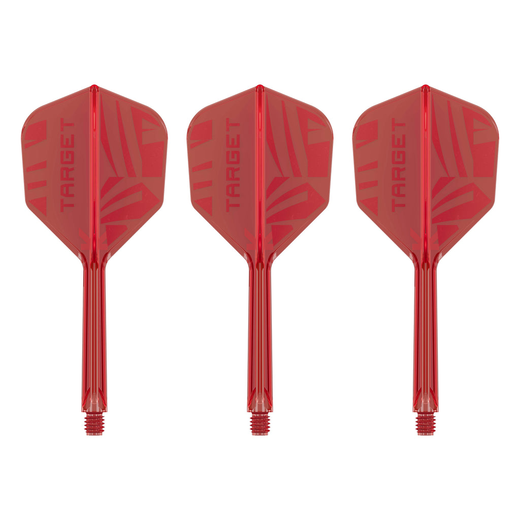 TARGET - K-FLEX -  NO6 Standard Small Flight Size - Target Red