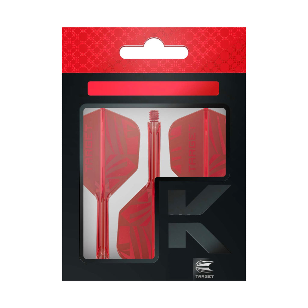 TARGET - K-FLEX -  NO6 Standard Small Flight Size - Target Red