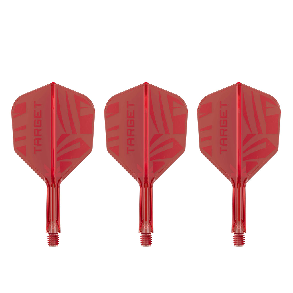 TARGET - K-FLEX -  NO6 Standard Small Flight Size - Target Red