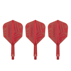 TARGET - K-FLEX -  NO6 Standard Small Flight Size - Target Red
