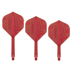 TARGET - K-FLEX -  NO2 Standard Flight Size - Target Red