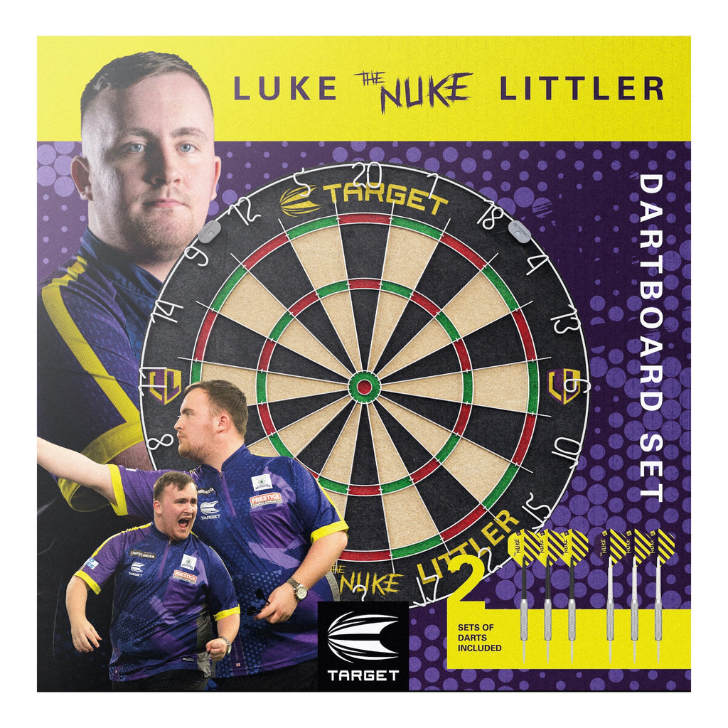 TARGET - Luke 'The Nuke' Littler Dartboard Set