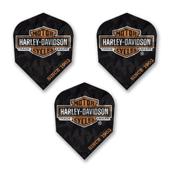 HARLEY DAVIDSON - Official Licensed Dart Flights - BAR AND SHIELD TM - Standard Size - 100 Micron