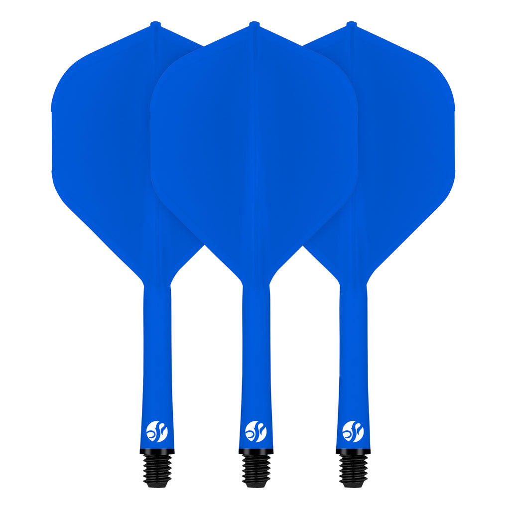 SHOT - FLIGHT DECK - ONE PIECE Dart and Flight System - BLUE