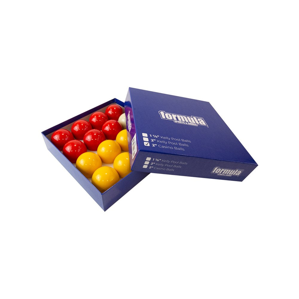 FORMULA SPORTS - Standard Casino Balls 2" - Box