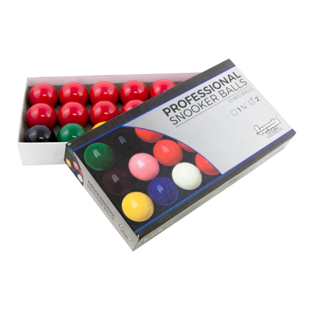 FORMULA - Professional Snooker Balls 2" Boxed
