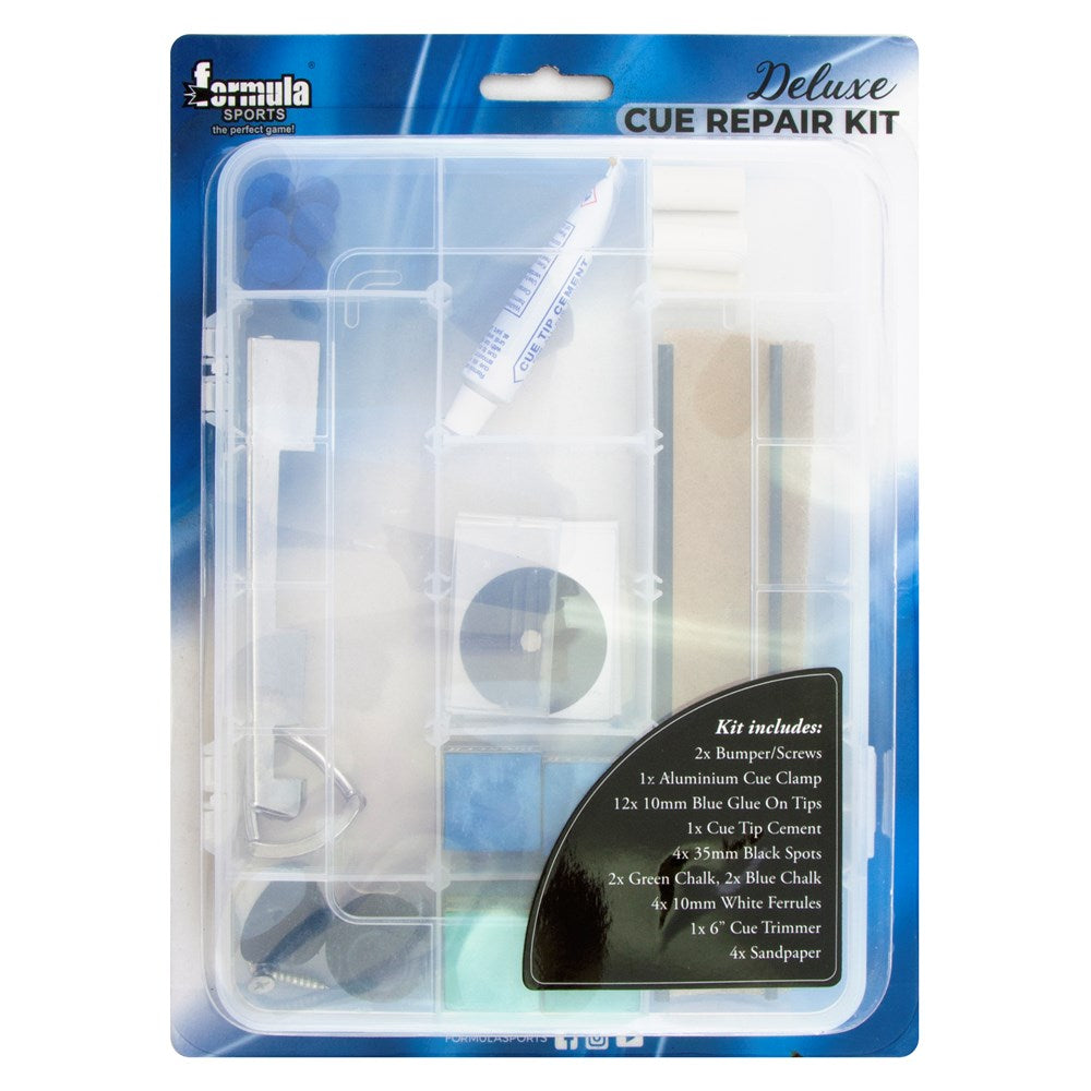 FORMULA SPORTS - Deluxe Cue Repair Kit Boxed
